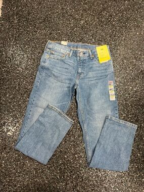 Levis 511 Jeans Mens 34x32 Blue Medium Wash Slim Flex Stretch Denim NEW NWT